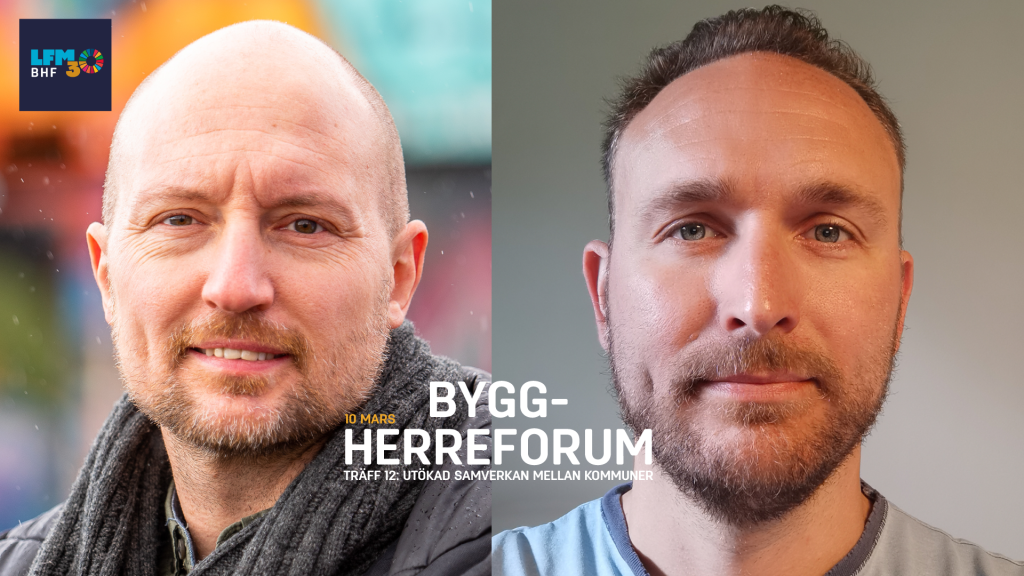 Alfred Nerhag, Helsinborg stad, och Adam Wadsten, Lunds kommun.